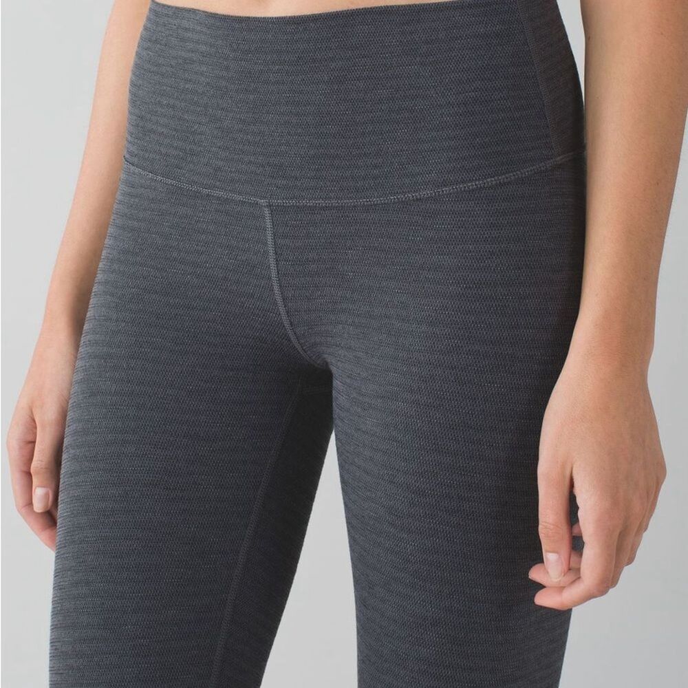 Lululemon High Times Pant *Full-On Luon, Gray. Size 8
